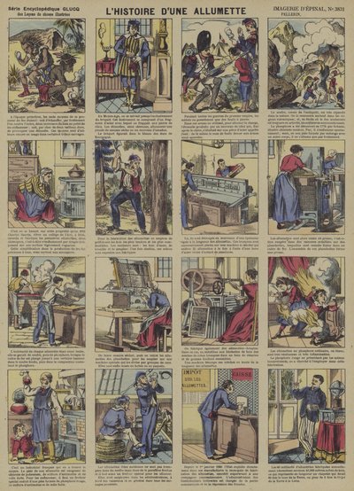 La historia de un fósforo de French School