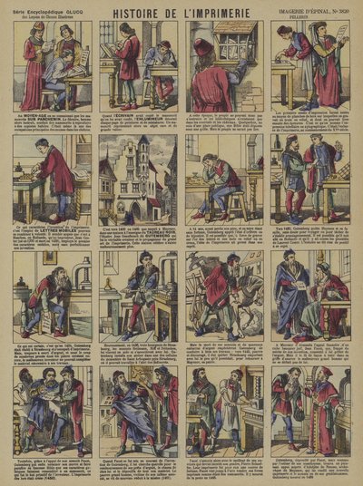 La historia de la impresión de French School