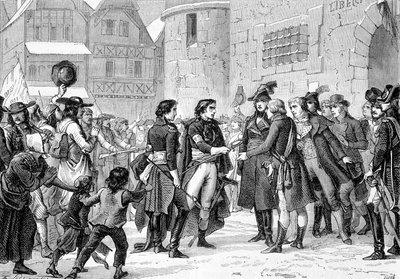 La sumisión de los jefes de la Vendée a Nantes, 29 de junio de French School