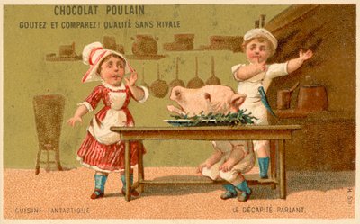 La cabeza parlante de French School