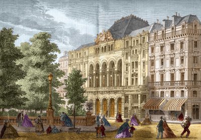 El teatro de la Gaîté en París en 1862 de French School