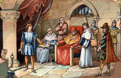 El juicio de Juana de Arco el 28 de mayo de French School