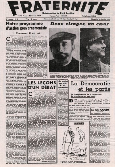 La vida subterránea del Partido Socialista de French School