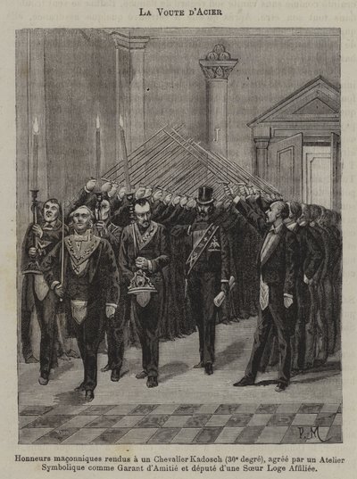 La bóveda de acero (grabado) de French School