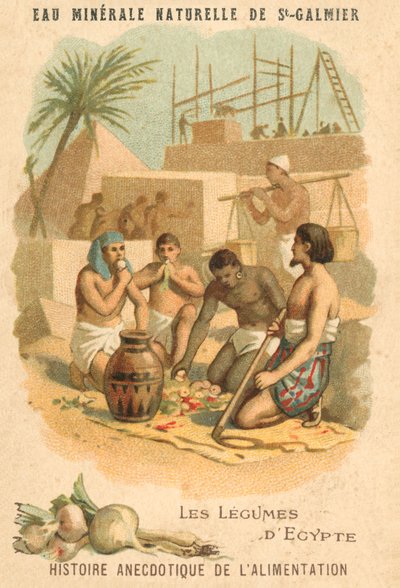 Las verduras de Egipto de French School