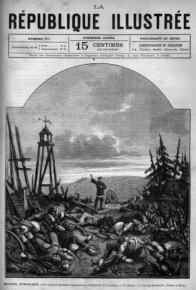 Representación teatral: “Michel Strogoff” de Jules Verne (1828-1905) y Adolphe d
