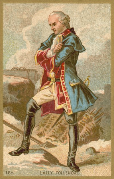 Thomas Arthur, conde de Lally, barón de Tollendal de French School