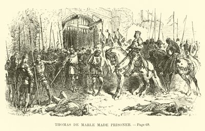 Thomas de Marle hecho prisionero de French School