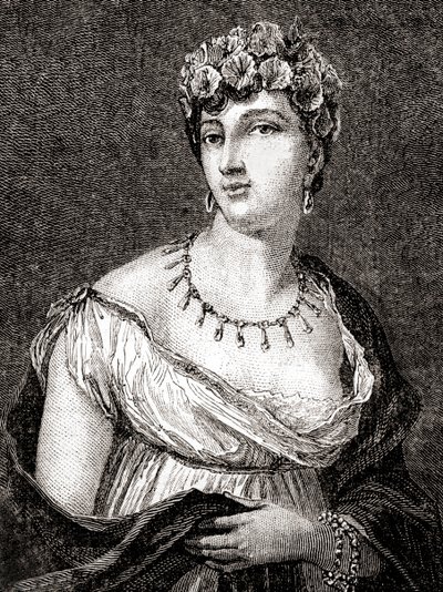 Thérèsa Cabarrus, Madame Tallien, de Histoire de la Revolution Française por Louis Blanc de French School