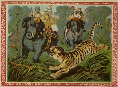 Caza de tigres de French School