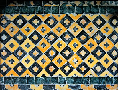 Azulejos de la capilla de San Cucufate de French School