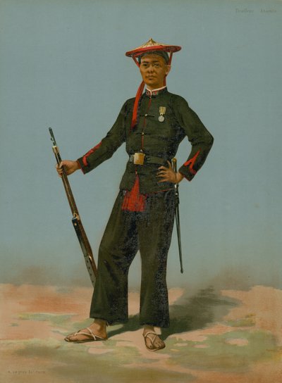 Tirador anamita de French School