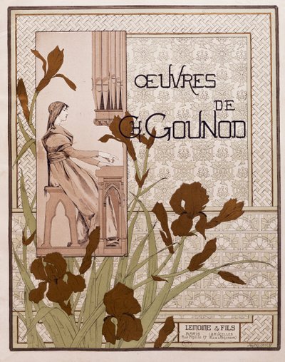 Portada de la colección Óperas, de Charles Gounod de French School