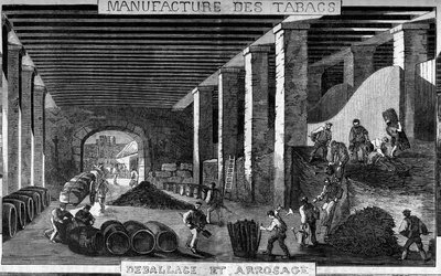 Fábrica de Tabaco, París de French School