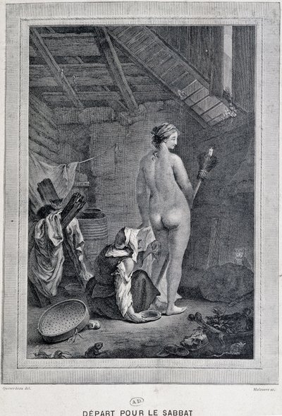 Toilette de la bruja antes del Sabbath de French School