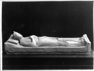 Tumba de Isabel de Angulema, Reina de Inglaterra y esposa del Rey Juan (1186-1246) de French School