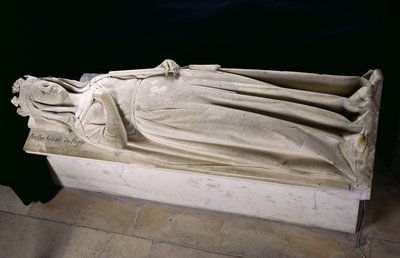 Tumba de la Reina Berta (726-83) de French School