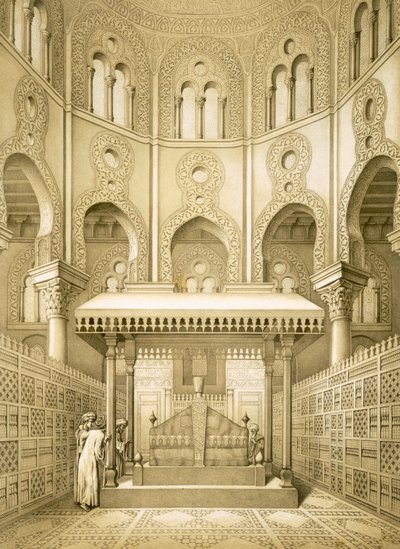 Tumba del Sultán Qalaoun en El Cairo de French School