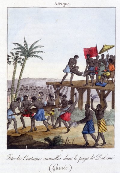 Festival tradicional en Guinea de French School