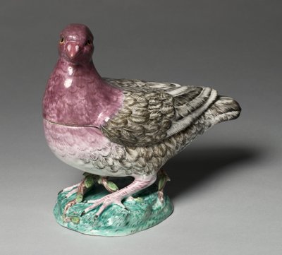 Sopera en Forma de Paloma, fabricante Fábrica Sceaux, c.1760 de French School