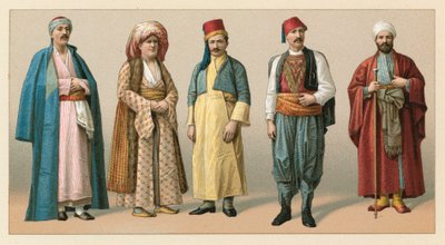 Traje turco de French School
