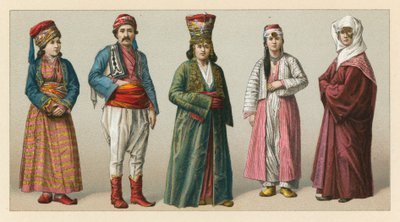 Traje de Turquía de French School