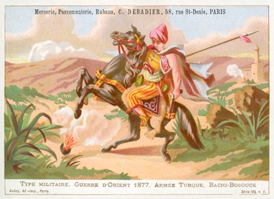 Bashi-bazouk turco, Guerra Ruso-Turca de French School