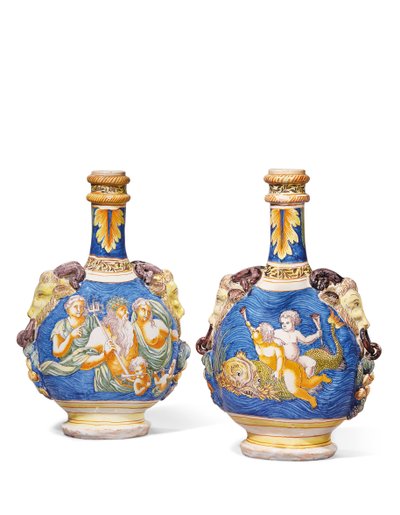 Dos calabazas, Nevers, c.1680-1700 de French School