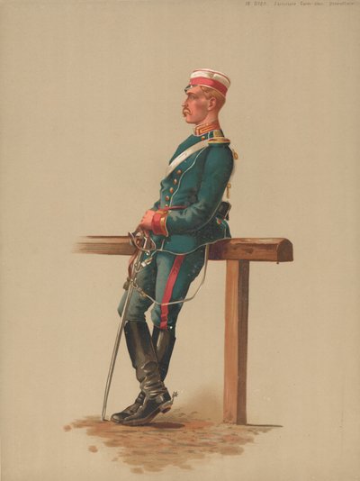 Ulan, Guardia Sajona-Ulan, Suboficial de French School