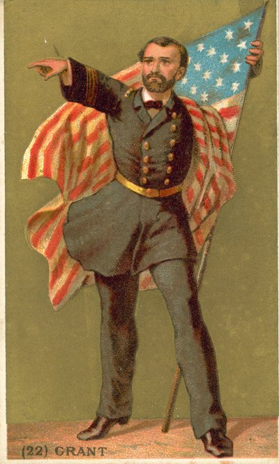 Ulysses S. Grant, soldado y político estadounidense de French School