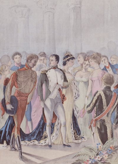 Un Baile en las Tullerías de French School
