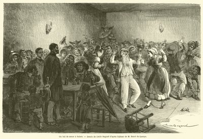 Un baile de bodas en Salers de French School