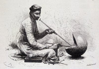 Un bijoux tier de Ulwur (India) - en "Le Tour du Monde" de French School