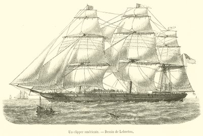 Un clipper americano de French School