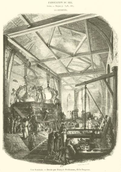 Una fundición de French School