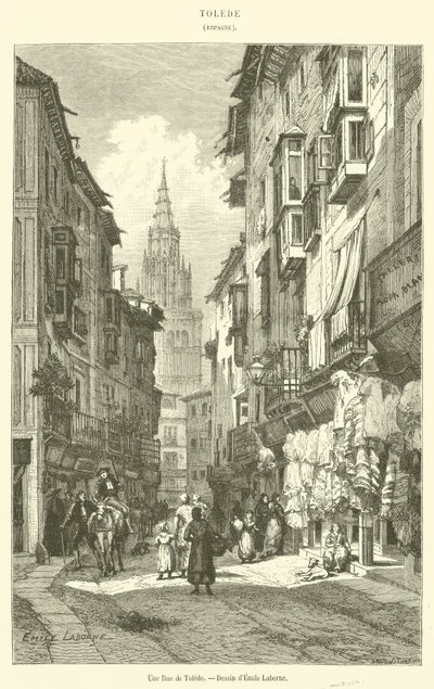 Una Calle de Toledo de French School