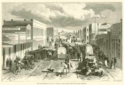 Una calle de Denver, la calle F de French School
