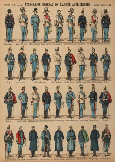 Uniformes del ejército austrohúngaro de French School
