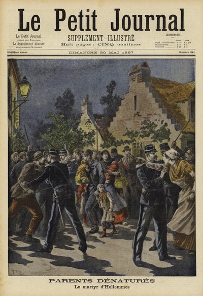 Padres antinaturales, Hellemmes, Francia, 1897 de French School