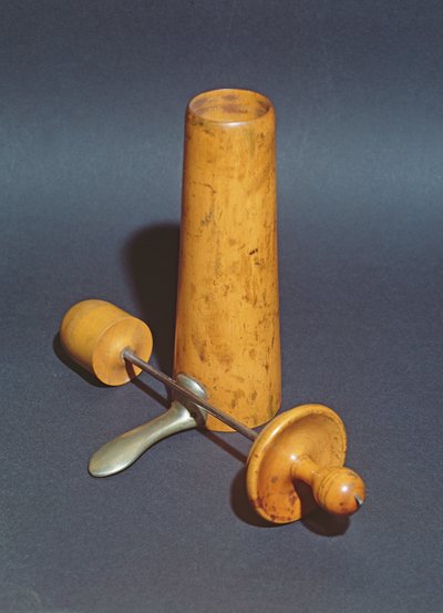 Espéculo vaginal utilizado por Joseph-Claude-Anthelme Recamier (1774-1852) de French School