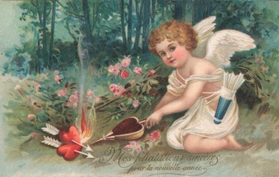 Cupido de San Valentín de French School