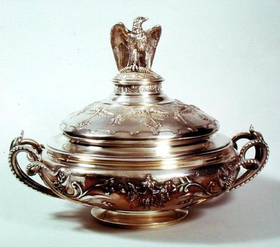 Plato de vegetales, Servicio Napoleón III, 1855 de French School