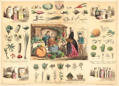 Vegetales de French School