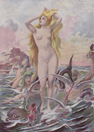 Venus Anadiomena de French School
