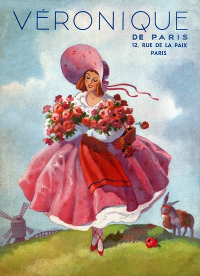 Vestidos de Veronique. (Ilustración, alrededor de 1920) de French School