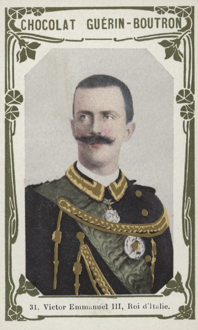 Víctor Manuel III, Rey de Italia de French School