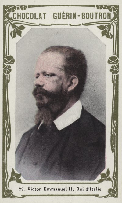 Víctor Manuel II, Rey de Italia de French School