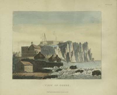 Vista de Gorée, 1821 de French School