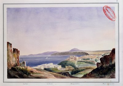 Vista de Orán desde la antigua Kasbah, c.1830 de French School