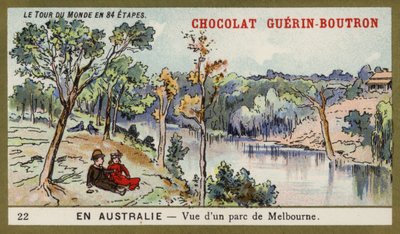 Vista de un parque en Melbourne, Australia de French School